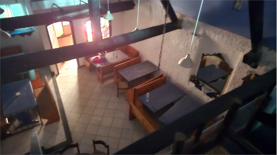 vista della sala inferiore