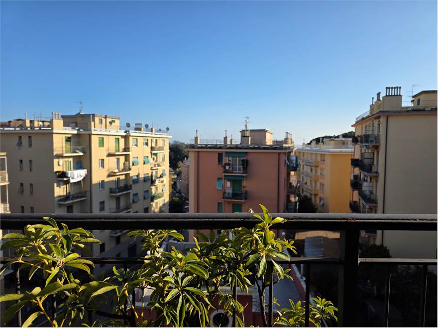 vista balcone sala