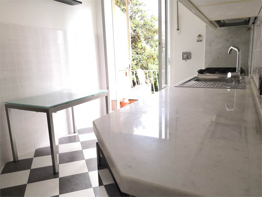 cucina top marmo di Carrara